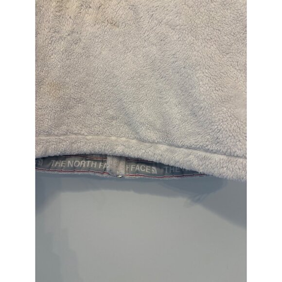 The North Face Womens Furry Fleece Hoodie Full-Zip Jacket‎ Size Small White - Picture 8 of 10